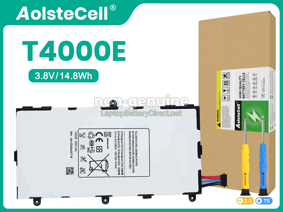 replacement Samsung T4000E battery
