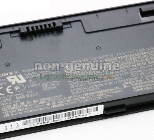 Battery for Sony VAIO VPCP118JC/W laptop