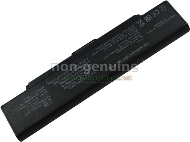 Battery for Sony VAIO VGN-CR490EBT laptop