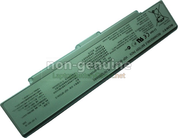 Battery for Sony VAIO VGN-CR62B/L laptop