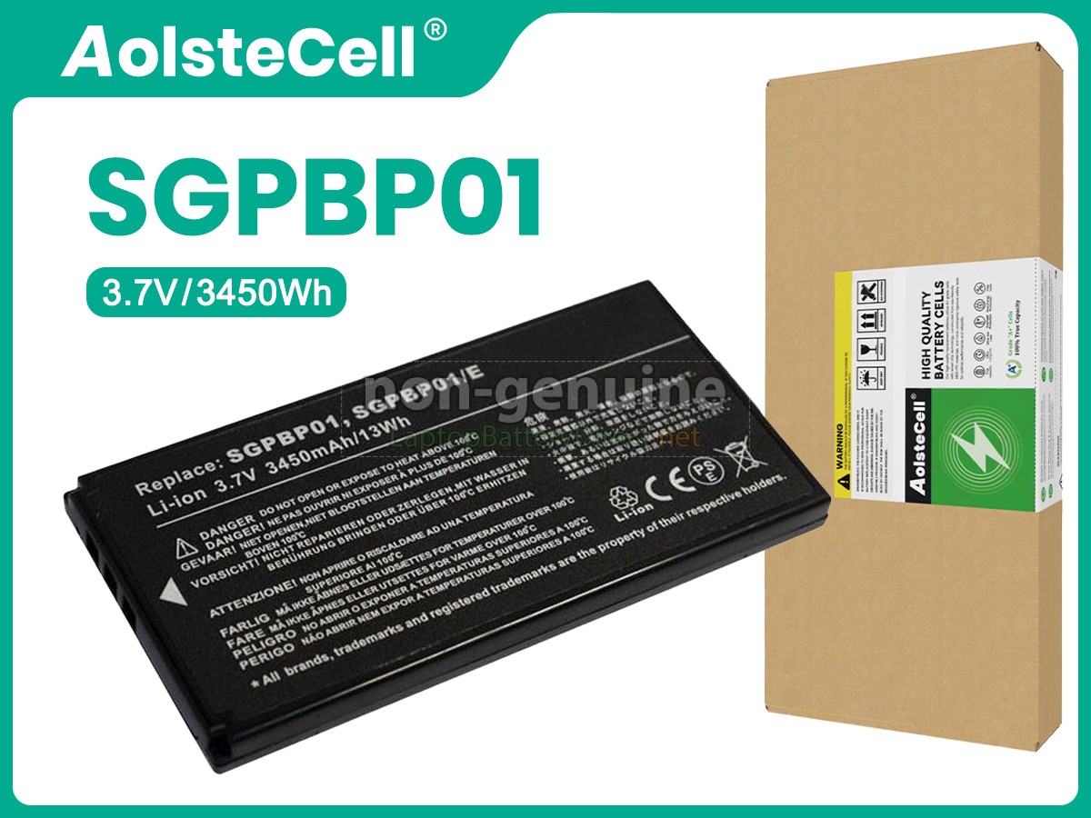 replacement Sony SGP-BP01 battery
