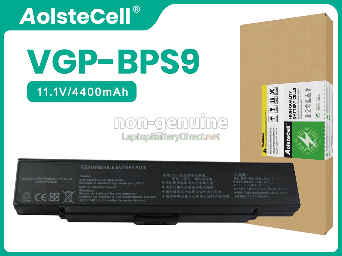 replacement Sony VGP-BPS10A battery