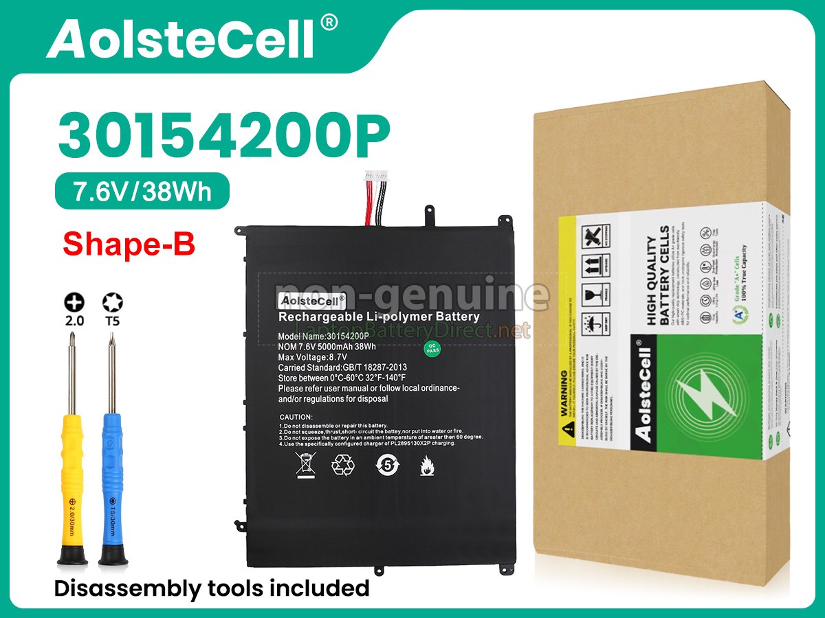 replacement Teclast F7 PLUS battery