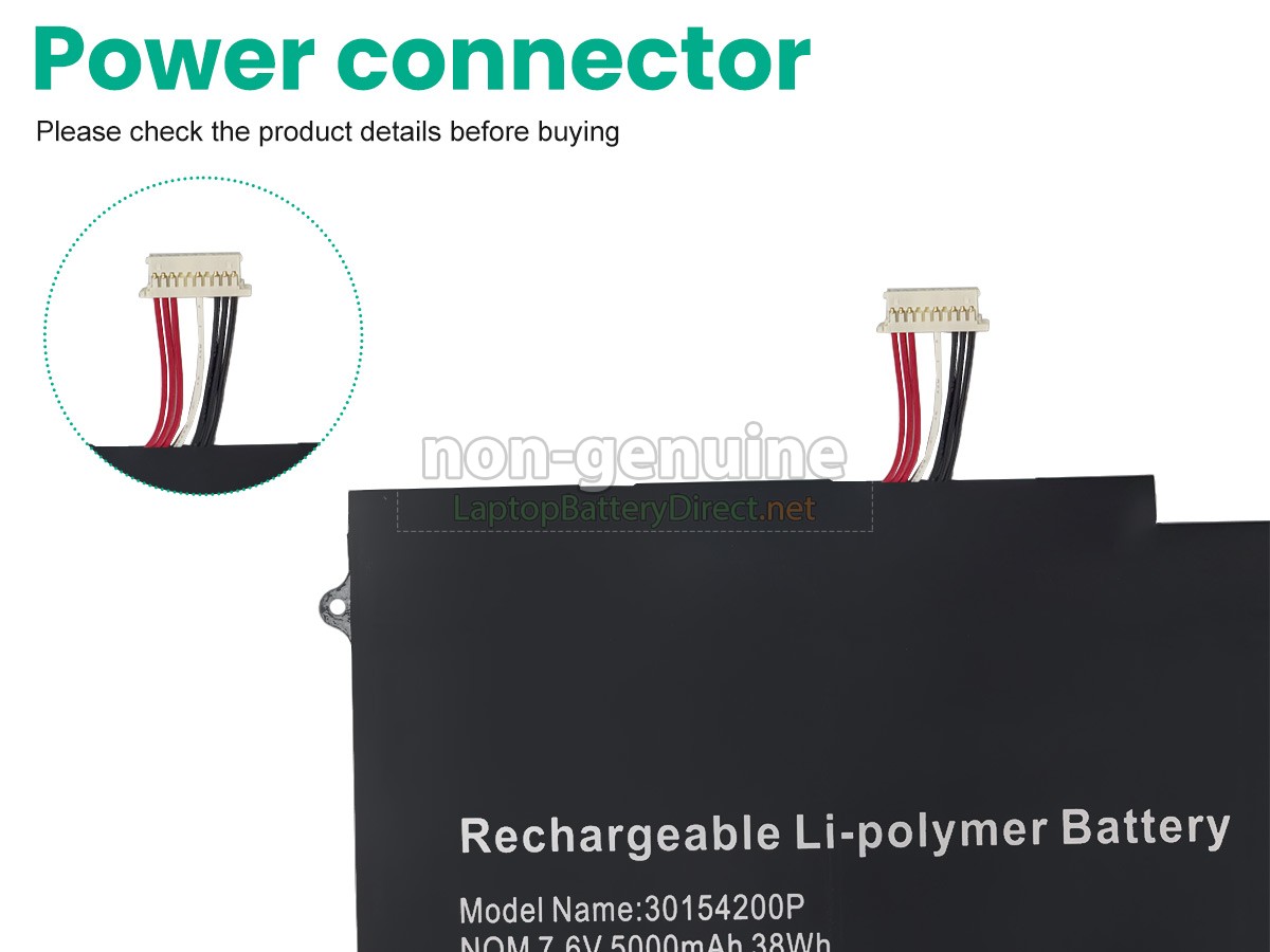 replacement Teclast F7 PLUS battery