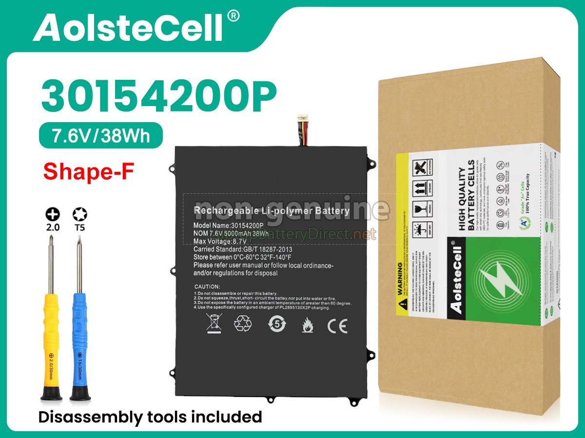 replacement Teclast F7 PLUS battery