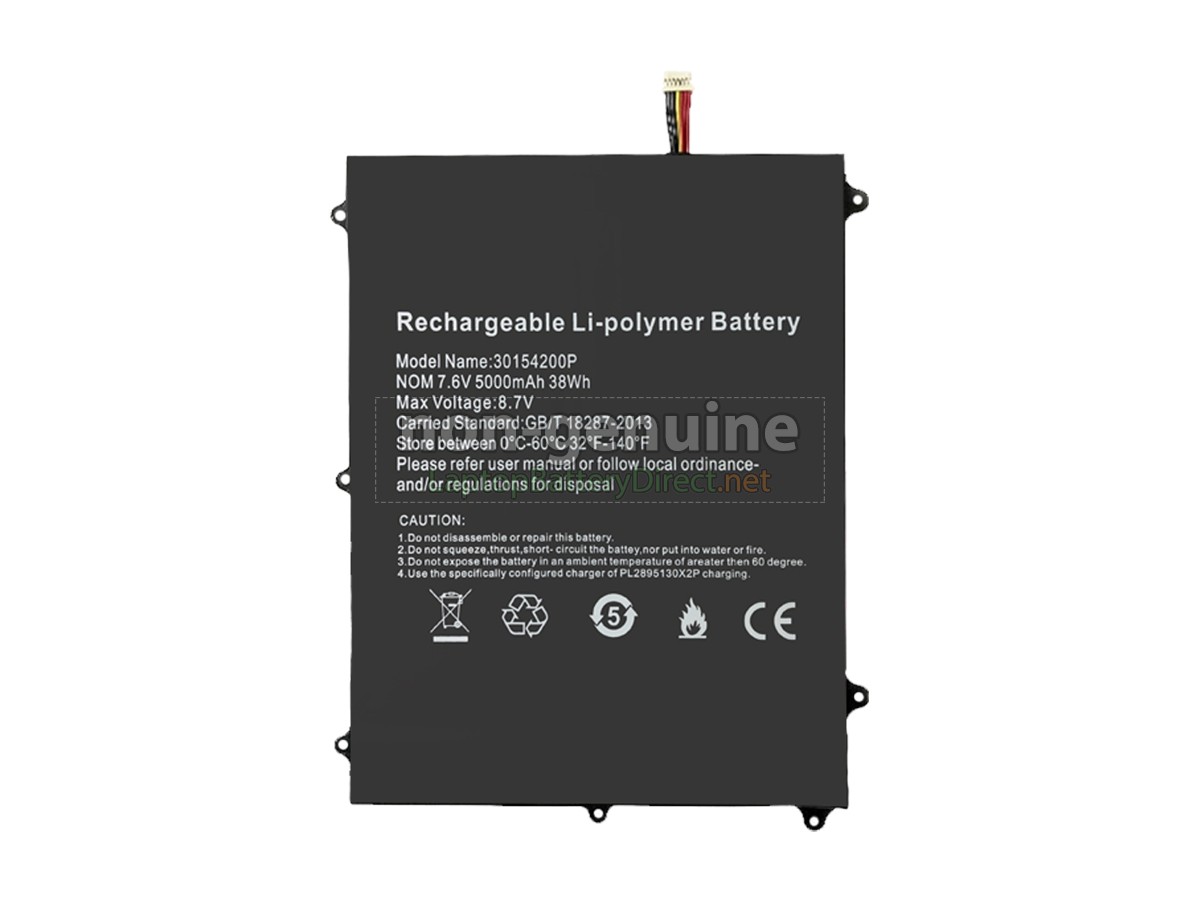 replacement Teclast F7 PLUS battery