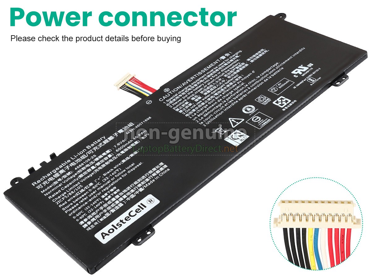replacement Toshiba Satellite C50D-B01G battery