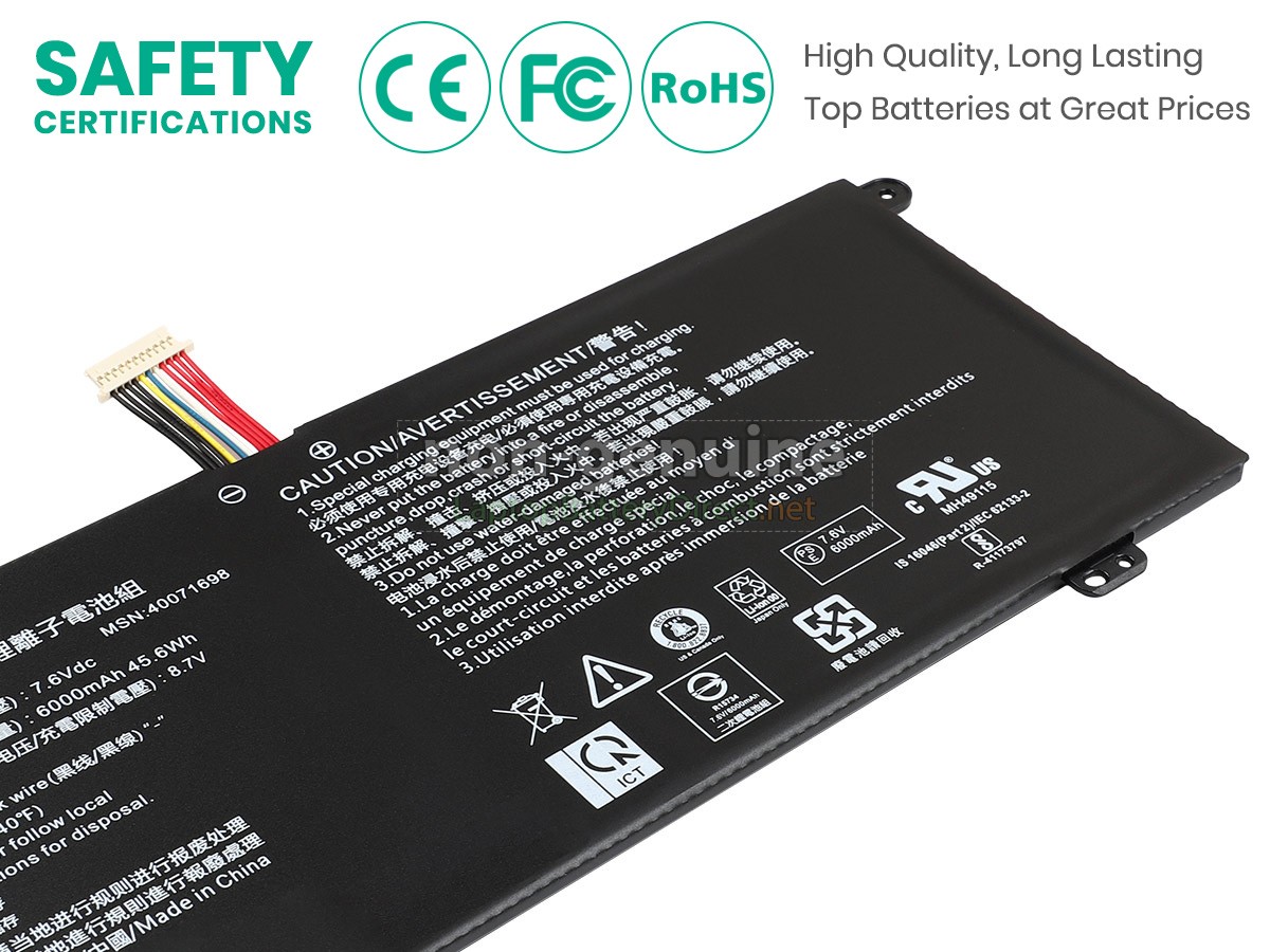 replacement Toshiba Satellite C50D-B01G battery