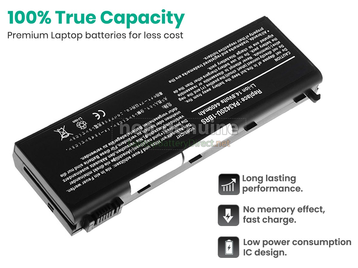 replacement Toshiba Satellite L15 battery