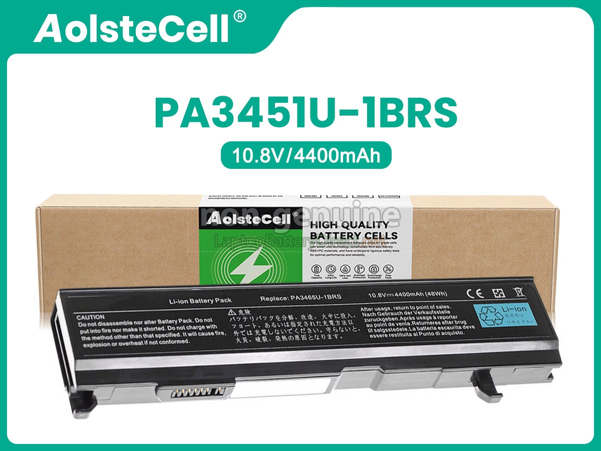 replacement Toshiba PA3457U-1BRS battery