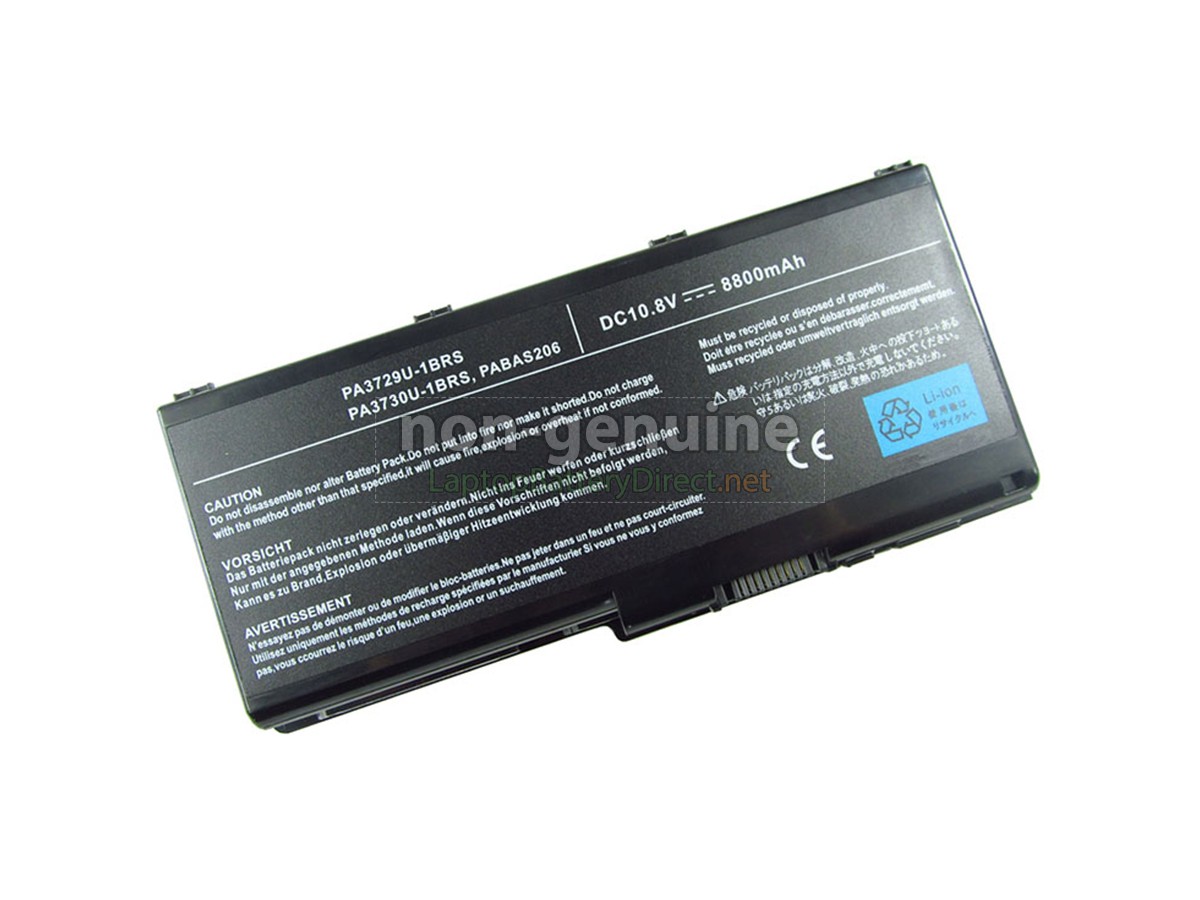 replacement Toshiba PABAS207 battery