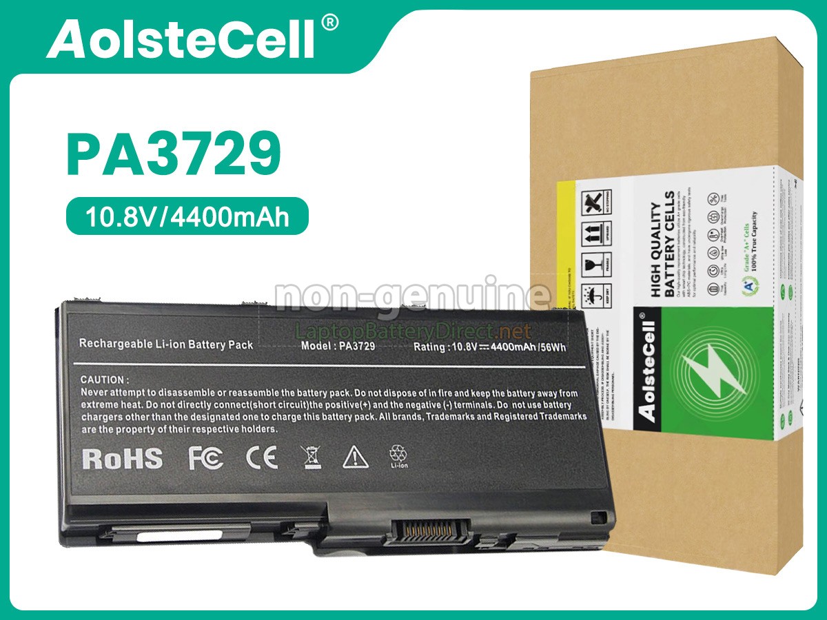 replacement Toshiba PABAS207 battery
