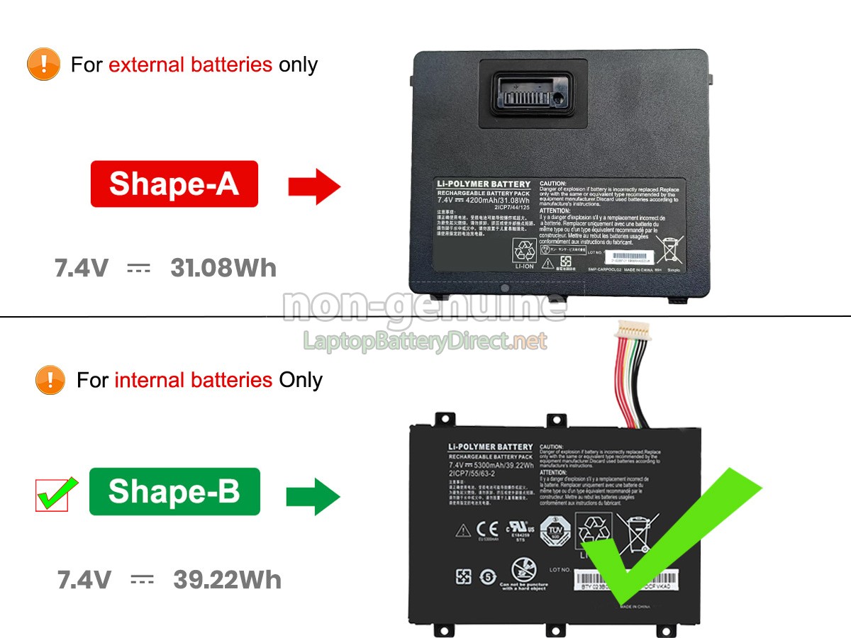 replacement Xplore XSLATE IX101B2 battery