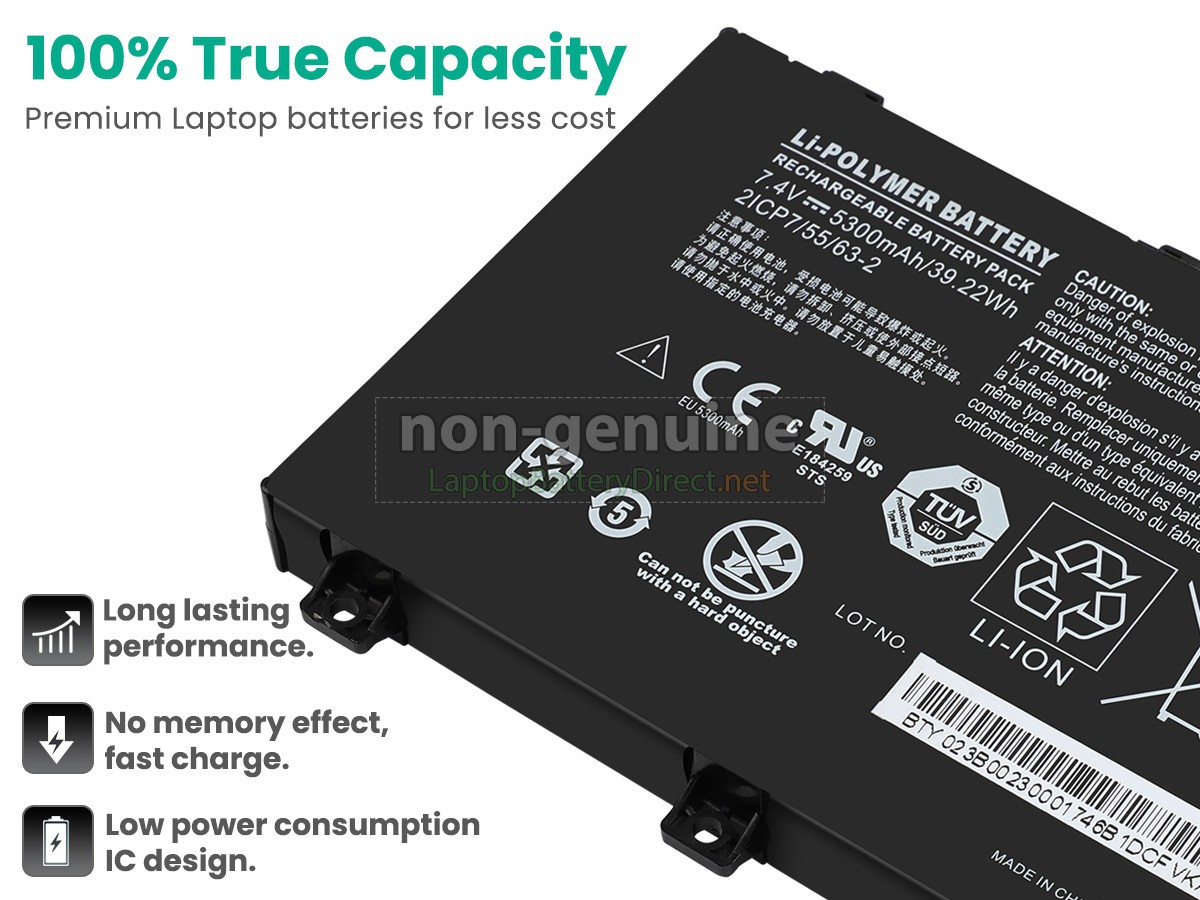 replacement Xplore XSLATE IX101B2 battery