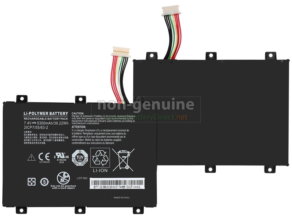 replacement Xplore XSLATE IX101B2 battery