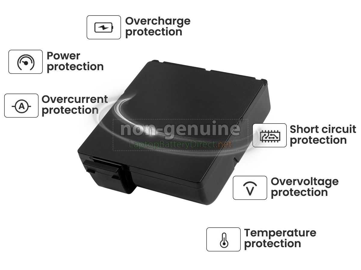 replacement Zebra ZQ630 battery